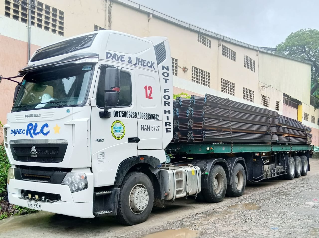 16W LOWBED TRAILER (LB 12)